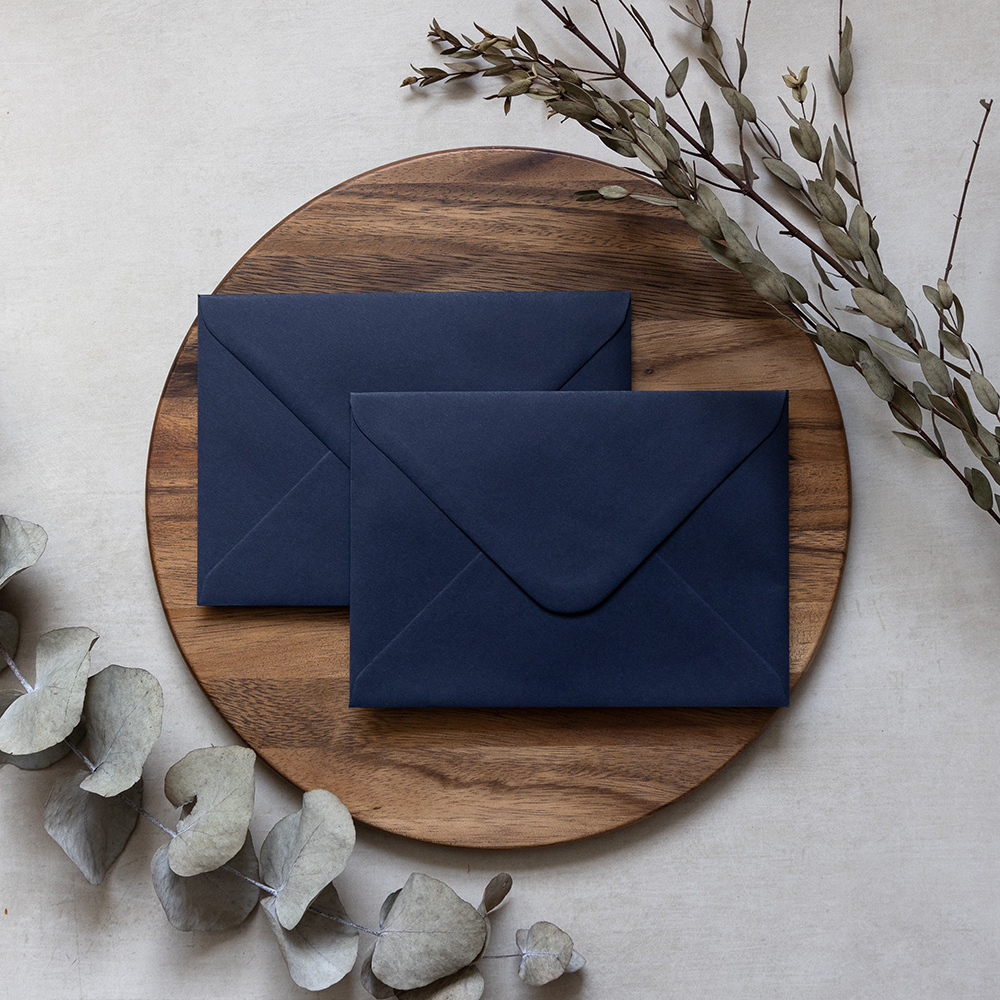 Navy Blue Envelopes